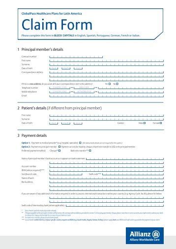 furkin claim form